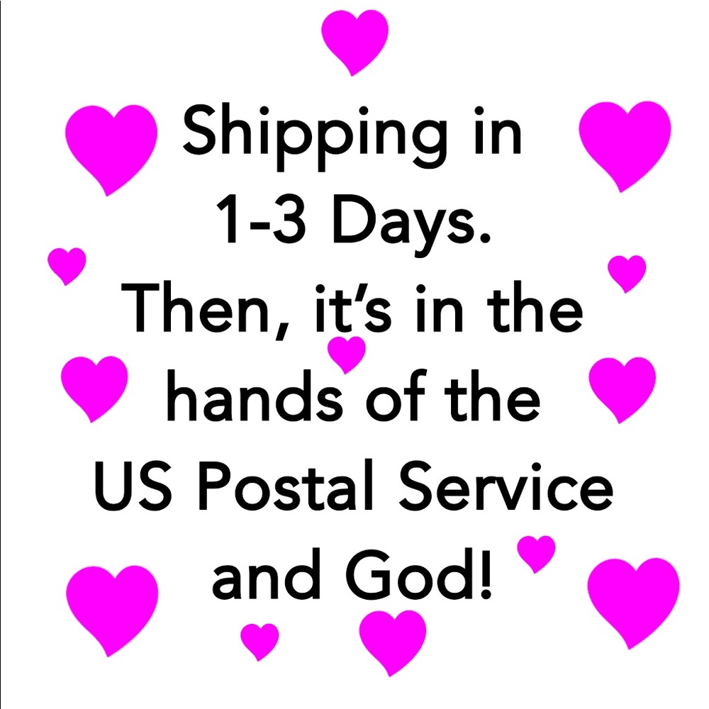 Shipping Time is 1 - 3 days.
